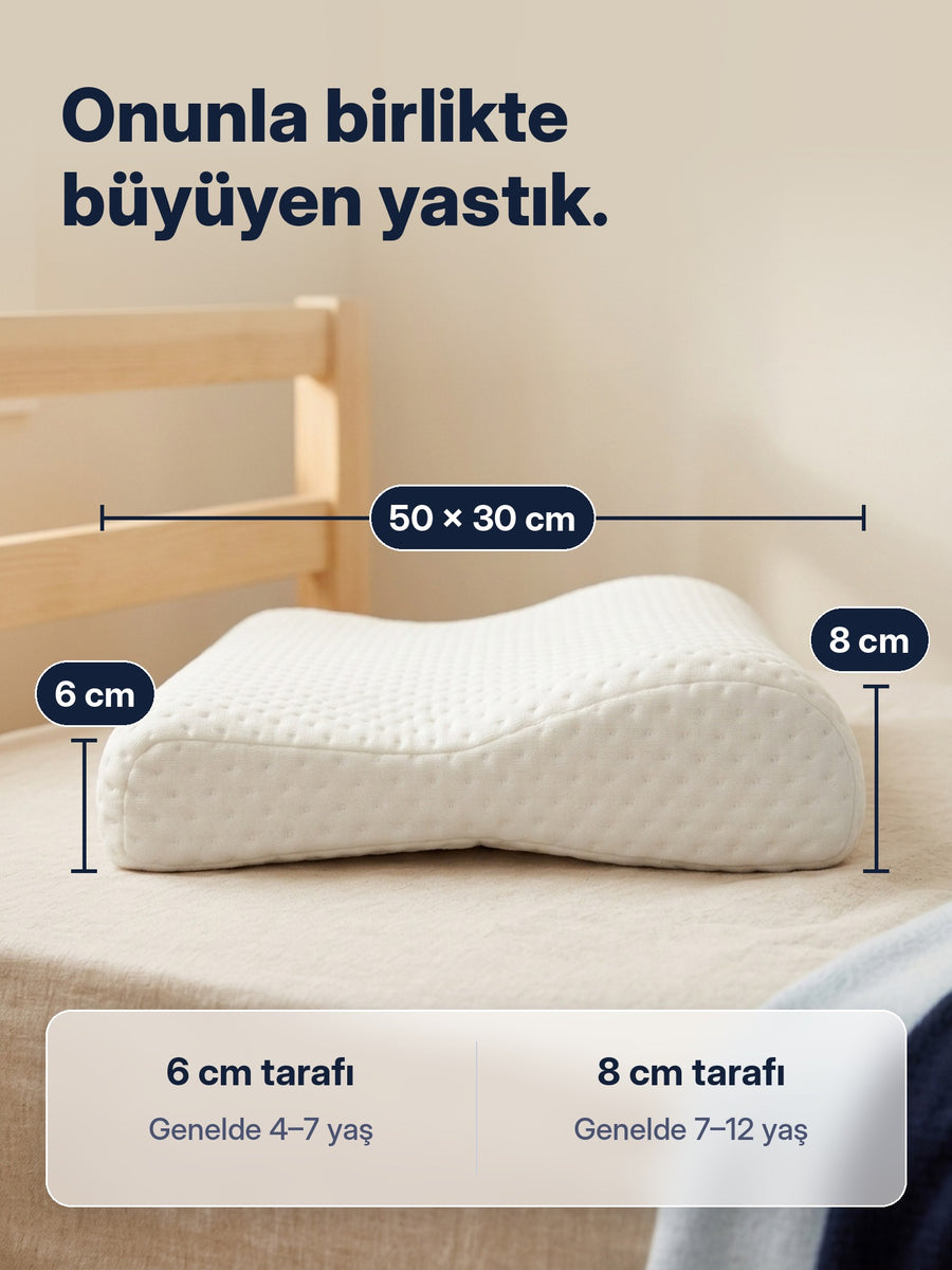 Nuvarest Junior: 6 cm ve 8 cm iki yükseklik, 50 × 30 cm